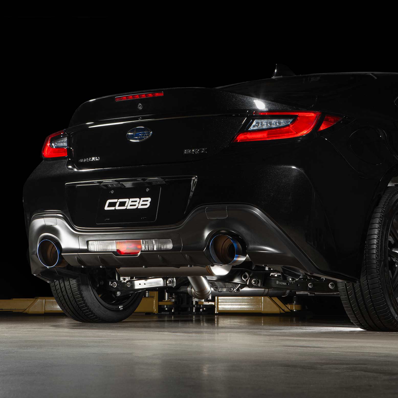COBB TITANIUM CAT-BACK EXHAUST - 13-21 BRZ, 2022+ BRZ