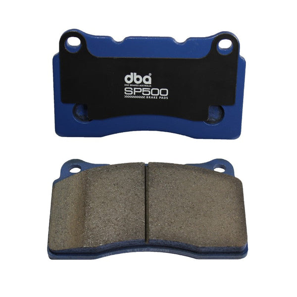 DBA SP500 Front Brake Pads - 2004-2017 STI, 17-21 BRZ w/ Brembos, 2022+ BRZ w/ Brembos