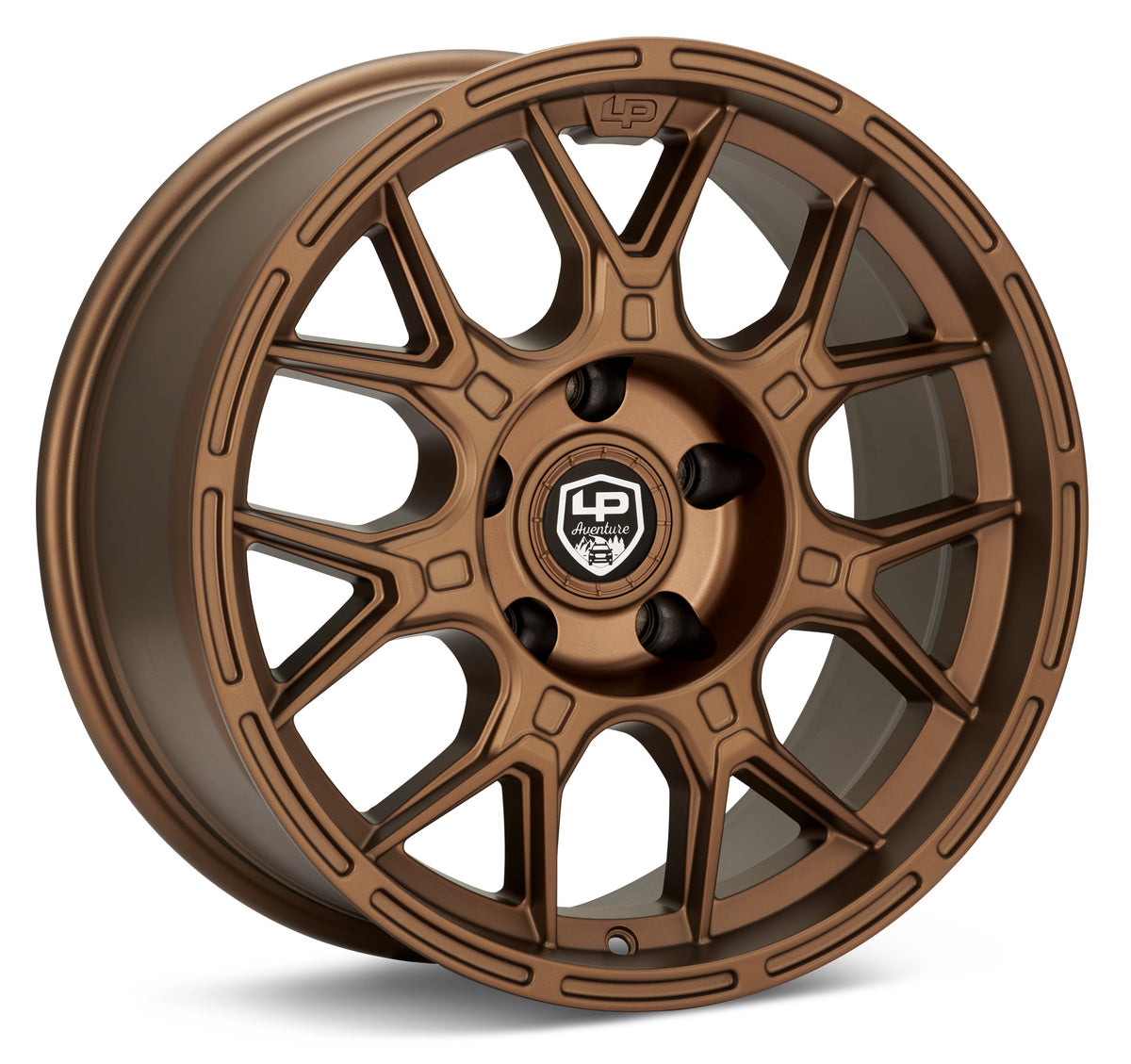 LP Aventure Wheels - LP8- 18x8 ET35 5x114.3 - Bronze
