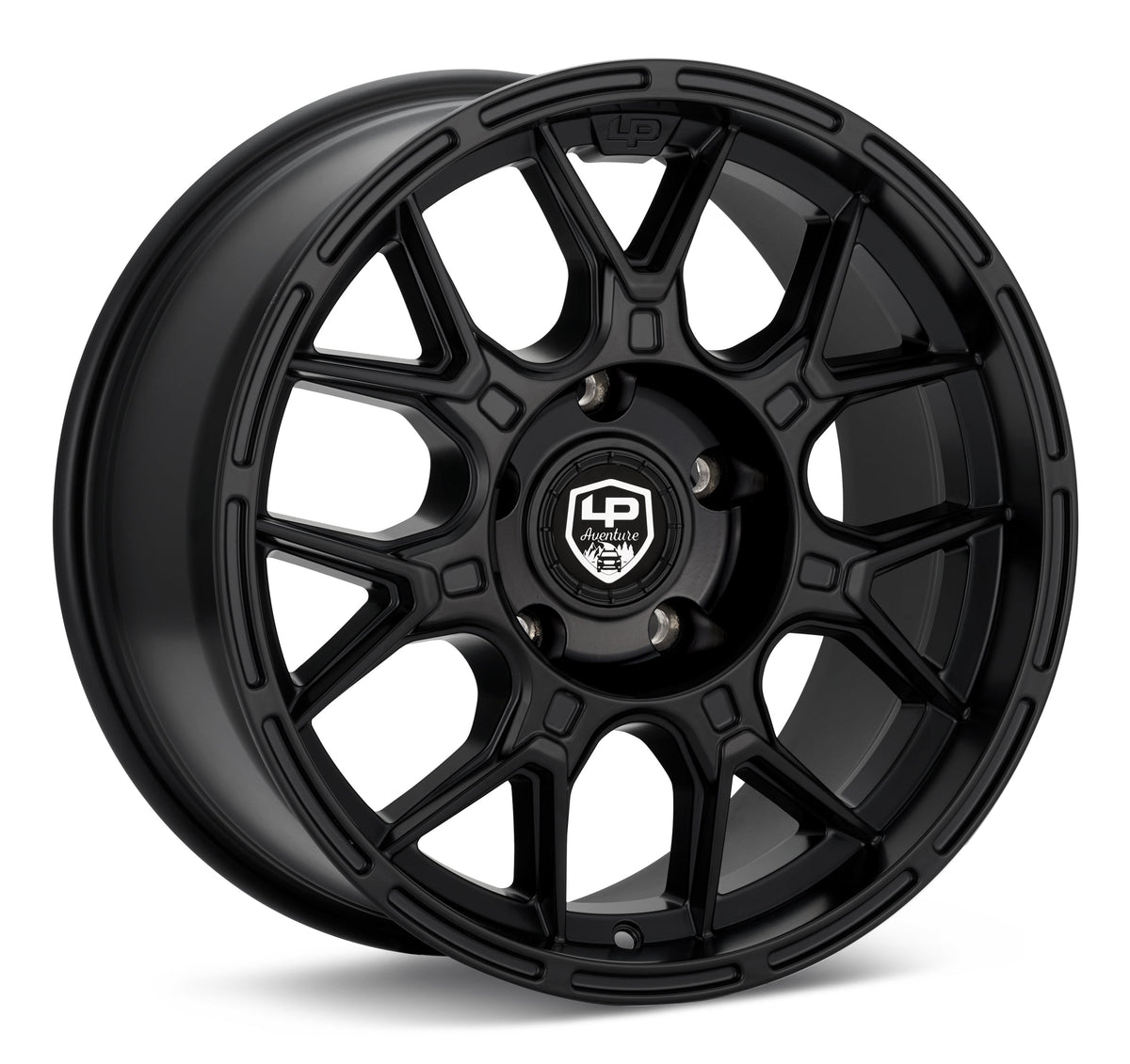 LP Aventure Wheels - LP8- 18x8 ET35 5x114.3 - Matte Black
