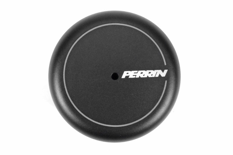 Perrin Oil Filter Cover - BLACK - 2015-2021 WRX, 2022+ WRX 2013-2021 BRZ, 2022+ BRZ