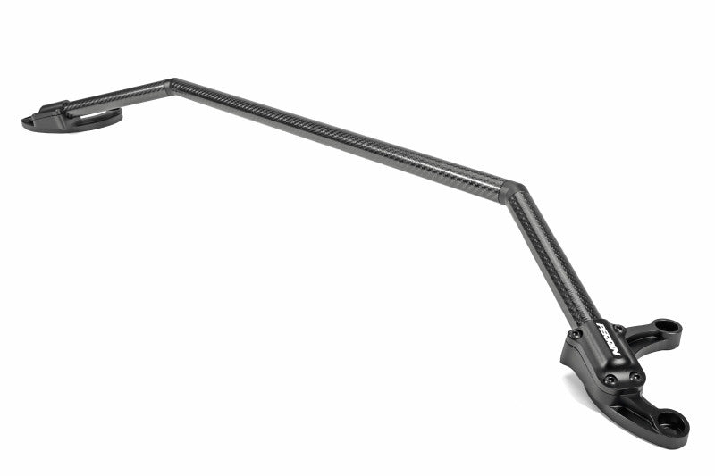 Perrin Front Strut Tower Brace Carbon Fiber w/ Billet Feet - 2008-2021 WRX, 2008-2021 STI