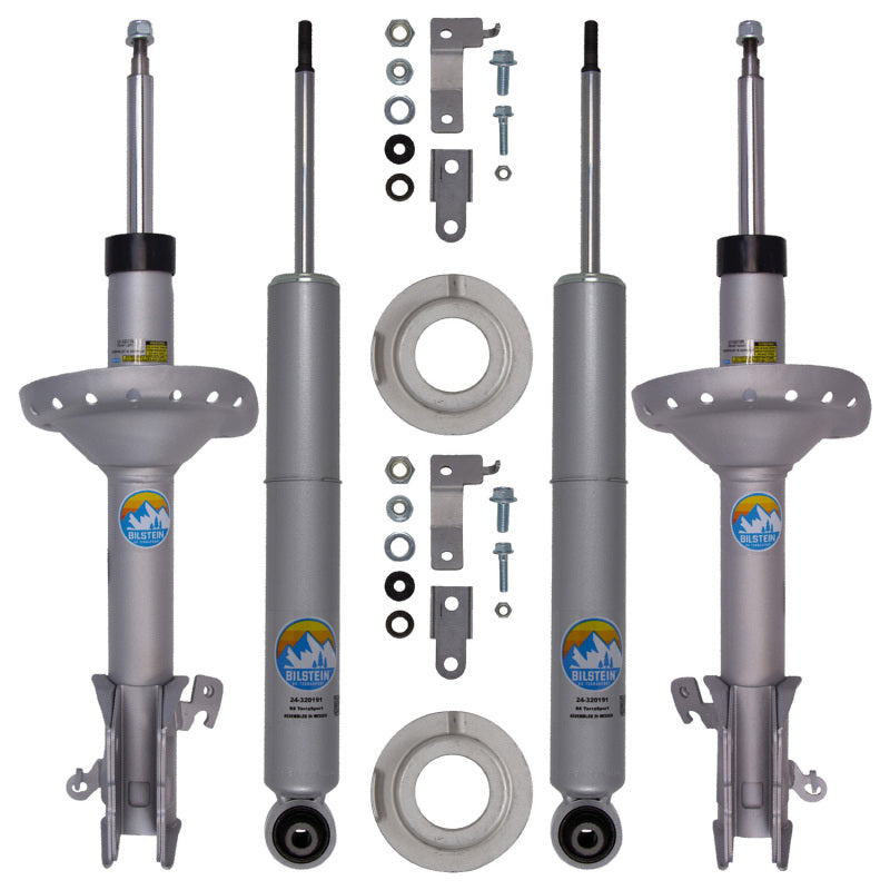 Bilstein B8 TerraSport Lift Kit - 2in Front & 1.4in Rear Lift - 15-18 Subaru Outback