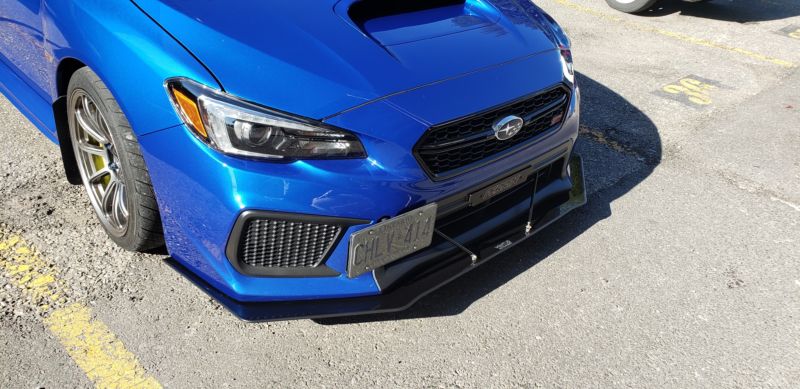 Ventus Autoworks 2PC Front Splitter - 2015-2021 Subaru WRX/STI