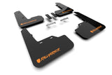 Rally Armor Black UR Mud Flap w/ New Era Orange Logo - 2022+ WRX