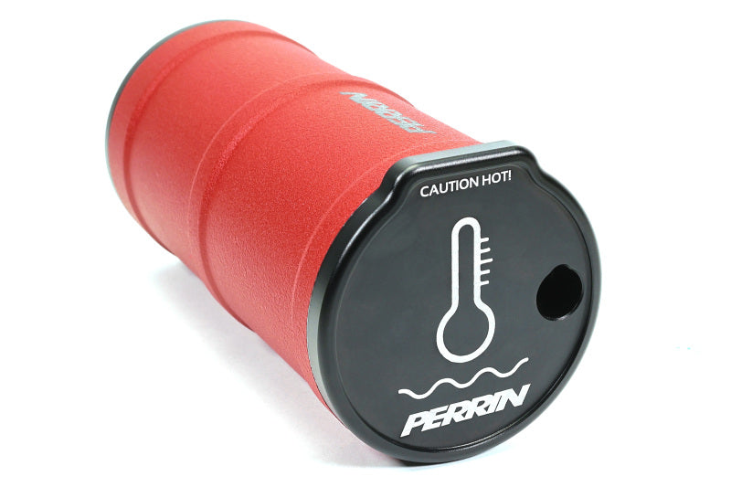 Perrin Coolant Overflow Tank - Red - 13-21 BRZ, 2022+ BRZ, 04-21 STI, 02-21 WRX, 2022+ WRX