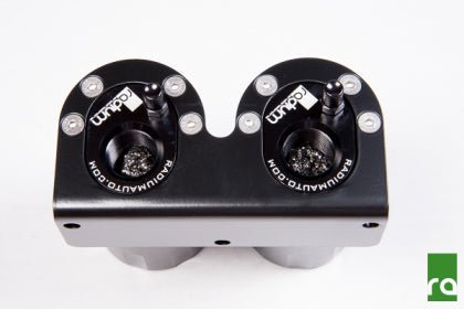 Radium Engineering Dual Universal Catch Can Kit - Fluid Lock - UNIVERSAL KIT (not direct fit)