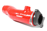 Perrin Red 3in Turbo Inlet Hose w/ Nozzle - 2022+ WRX