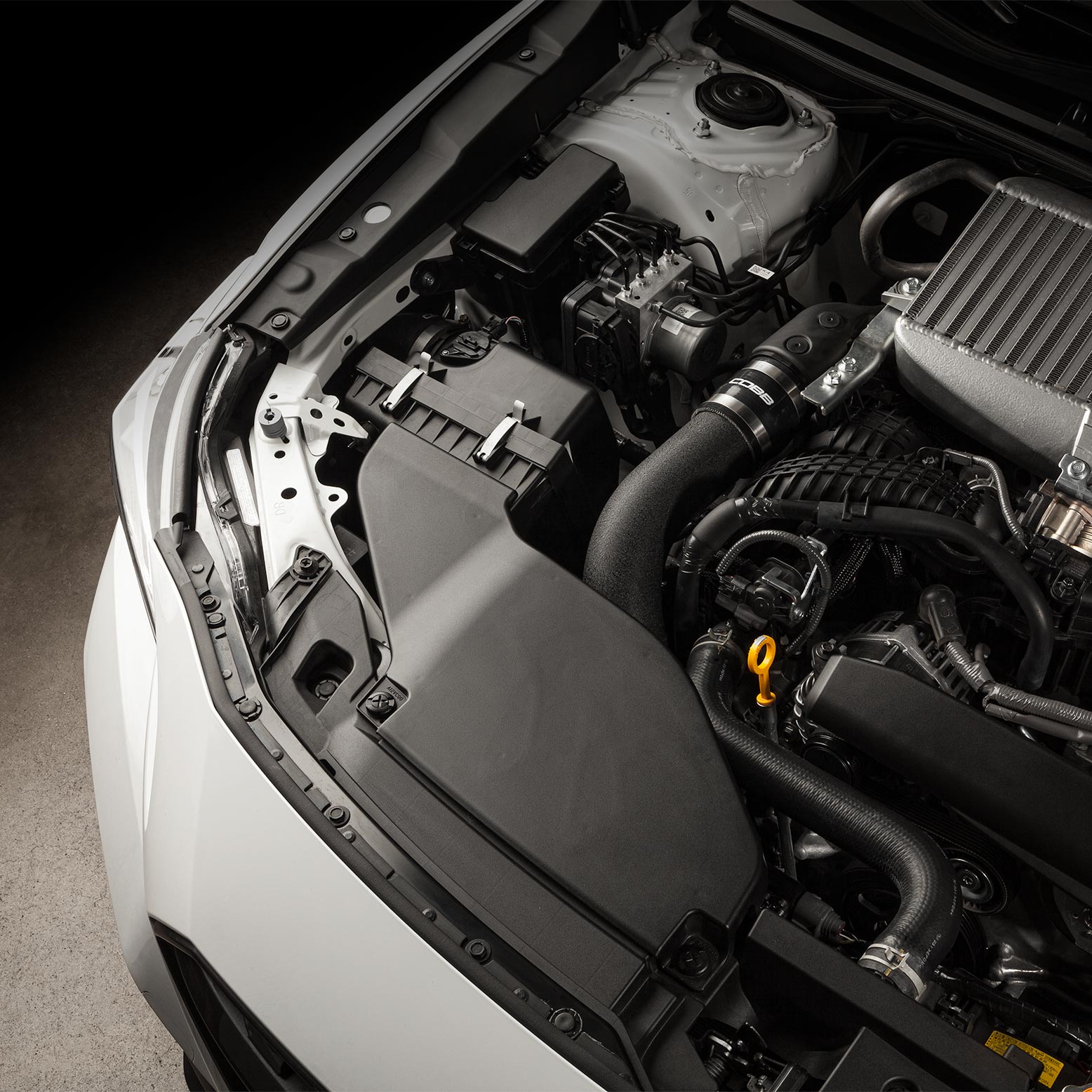COBB Aluminum Charge Pipe Black - 2022+ WRX, 19-25 Ascent, 20-25 Outback XT, 20-25 Legacy XT
