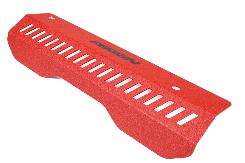 Perrin Pulley Cover Red - 2022+ WRX, 2015-2025 Impreza,  2018-2025 Crosstrek, 2020-2025 Legacy Non Turbo, 2020-2025 Outback Non Turbo