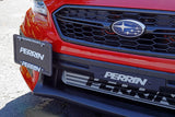 Perrin License Plate Relocation Kit - 2018-2021 WRX/STI WITH FRONT MOUNT INTERCOOLER