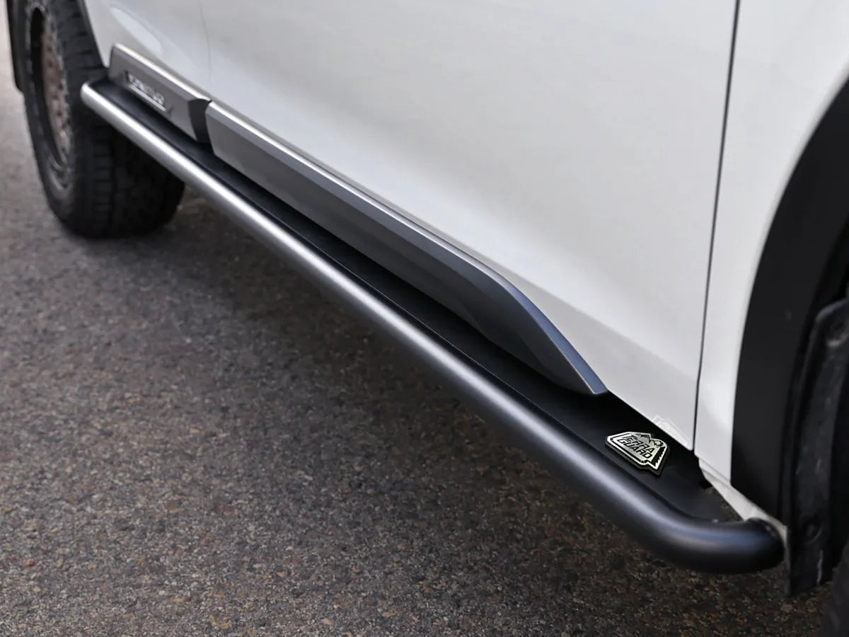 aFe POWER Terra Guard Trail Slider Steps - Black - 20-24 Subaru Outback H4 2.4L (t) / H4 2.5L