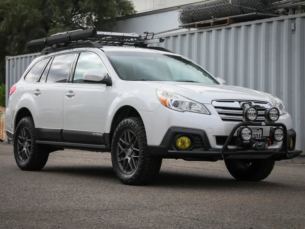 aFe POWER Terra Guard Trail Steps - Black - 10-14 Subaru Outback H4 2.5L / H6 3.6L
