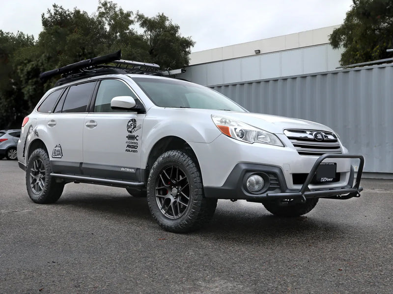 aFe POWER Terra Guard Bumper Front - Black - 10-14 Subaru Outback H4 2.5L / H6 3.6L