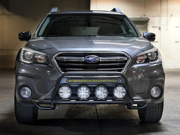 aFe POWER Terra Guard Front Bumper - Black -  15-19 Subaru Outback H4 2.5L / H6 3.6L