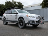 aFe POWER Terra Guard Front Bumper w/ Winch Mount - Black - 10-14 Subaru Outback H4 2.5L / H6 3.6L
