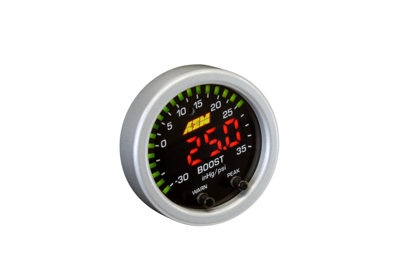 AEM Electronics X-Series Boost Gauge 52mm - Universal -30-35PSI
