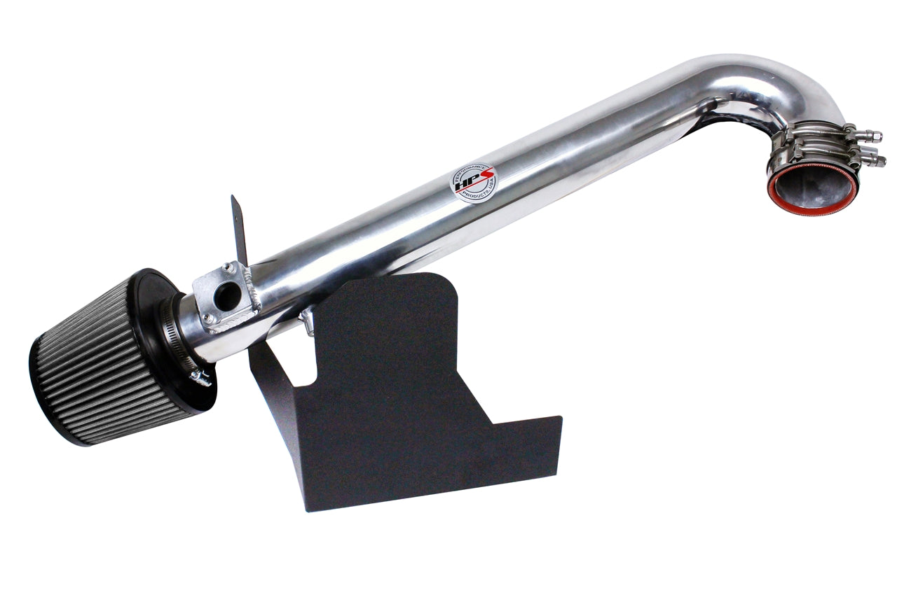HPS Polish Shortram Cold Air Intake Kit 2011-2018 Subaru Forester 2.5L Non Turbo 827-563P