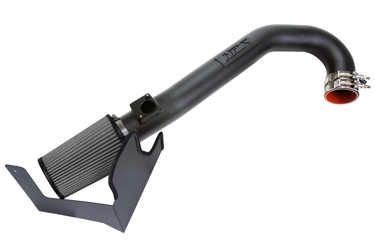 HPS Black Cold Air Shortram Intake Kit Subaru 2017-2024 Impreza 2.0L Non Turbo, 827-684WB