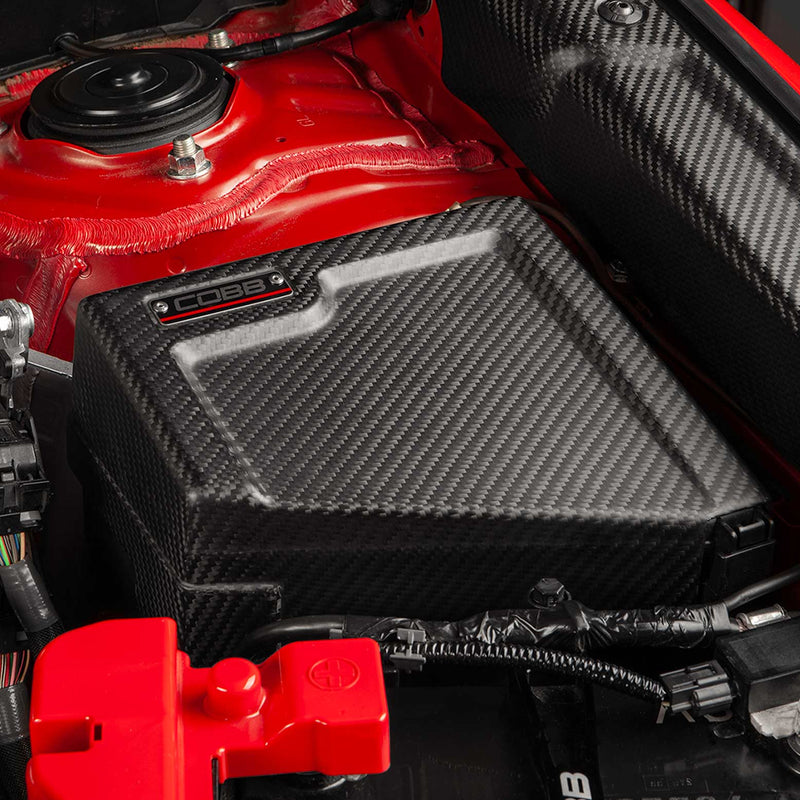 COBB Redline Matte Carbon Fiber Fuse Cover (Driver Side) - 2022+ WRX