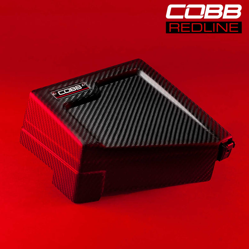 COBB Redline Matte Carbon Fiber Fuse Cover (Driver Side) - 2022+ WRX