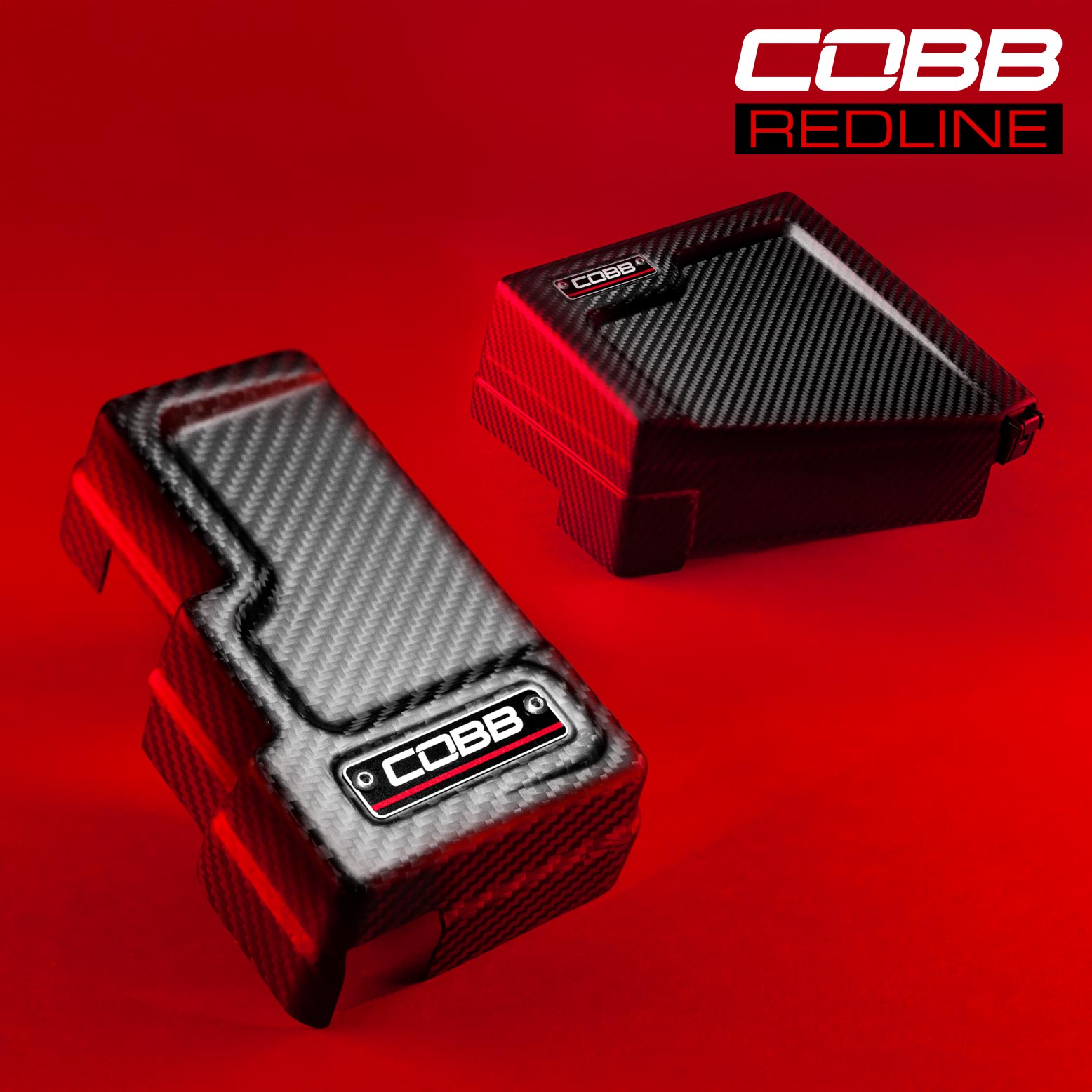 Cobb Redline Matte Carbon Fiber Fuse Cover Kit - 2022+ WRX