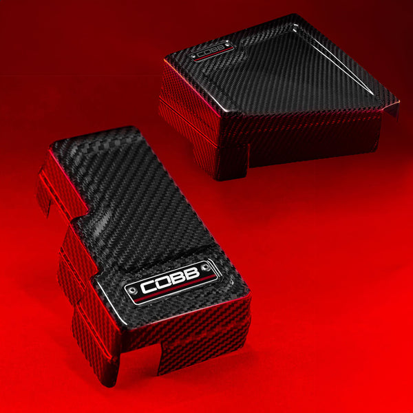 Cobb Redline Carbon Fiber Fuse Covers (Driver&Passenger) - 2022+ WRX