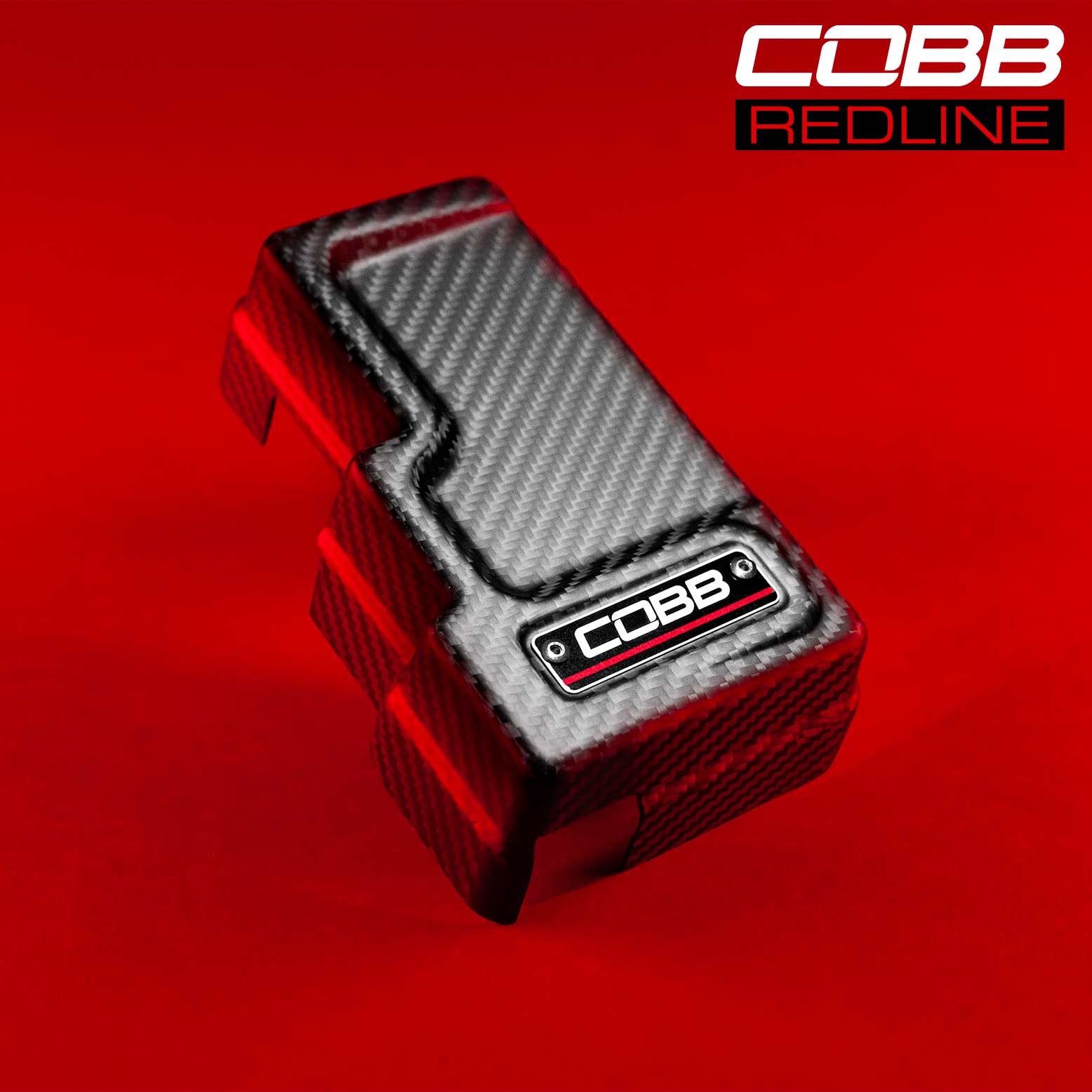 COBB Redline Matte Carbon Fiber Fuse Cover (Passenger Side) - 2022+ WRX