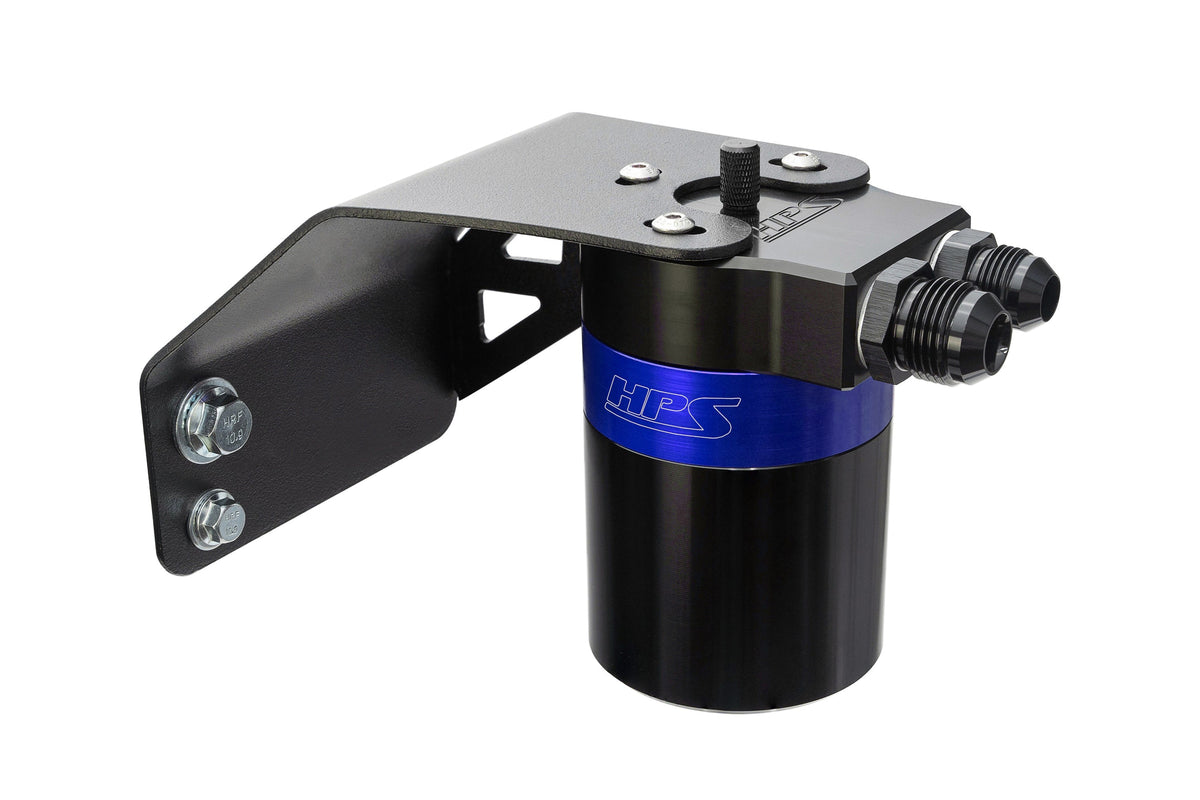 HPS Subaru Oil Catch Can - Blue (860-004BL)