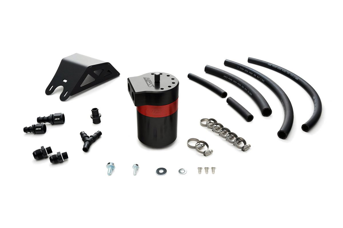 HPS Subaru Oil Catch Can - Red (860-004)