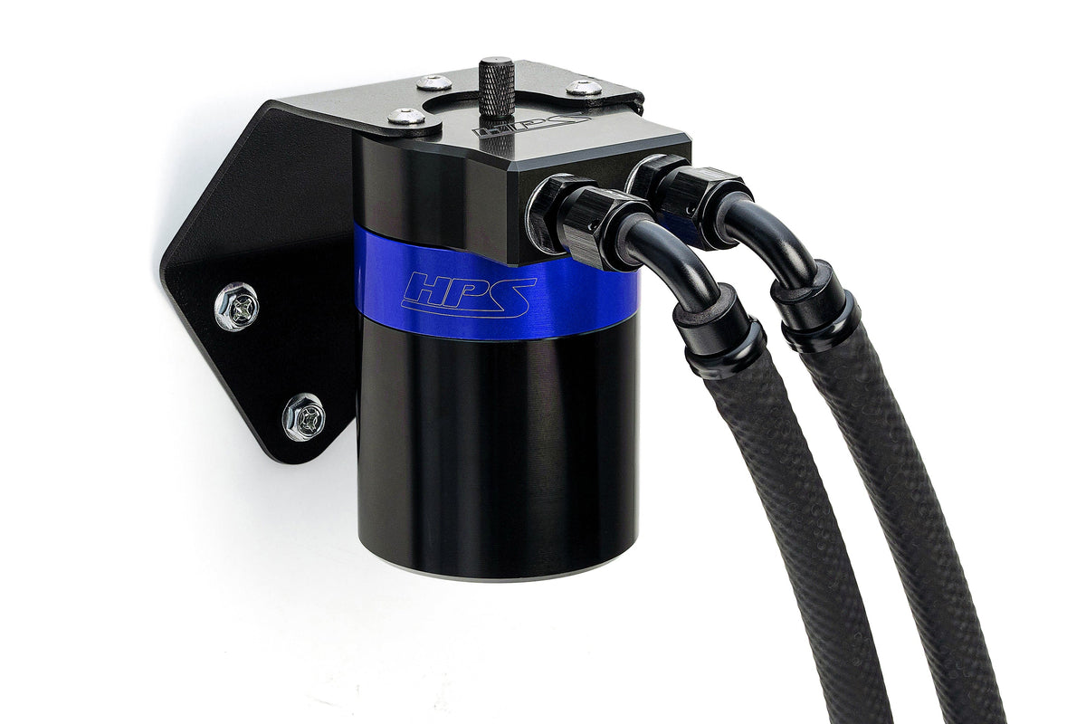 HPS Subaru Oil Catch Can - Blue (860-006BL)