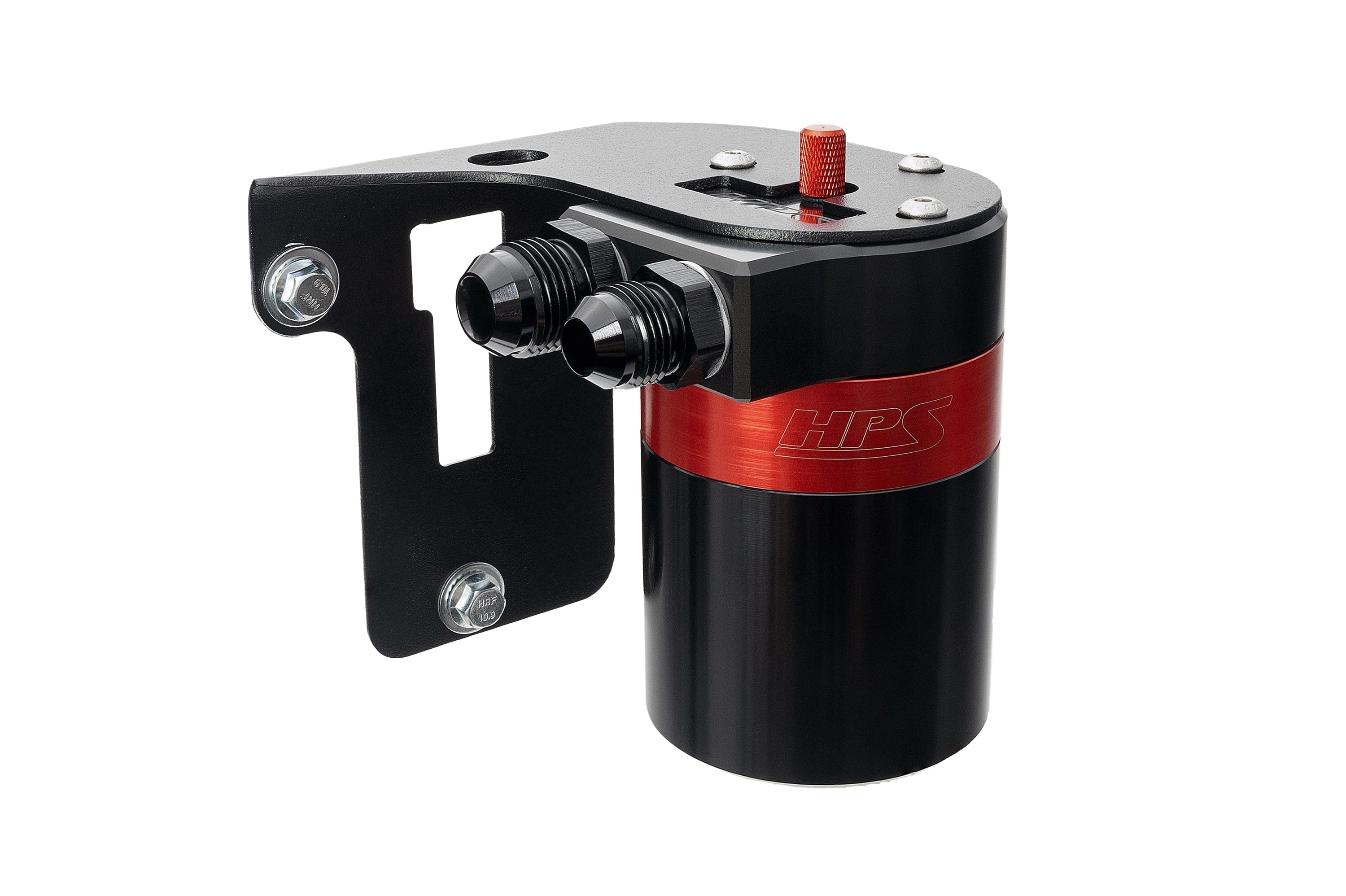 HPS Performance Aluminum Oil Catch Can Kit - 2015-2021 Subaru WRX 2.0L Turbo