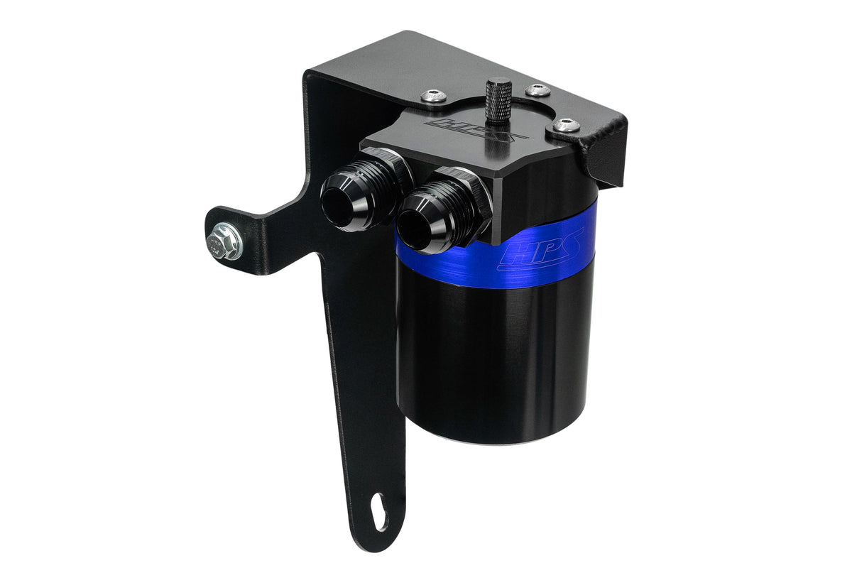 HPS Performance Aluminum Oil Catch Can Kit - 2022-2026 WRX