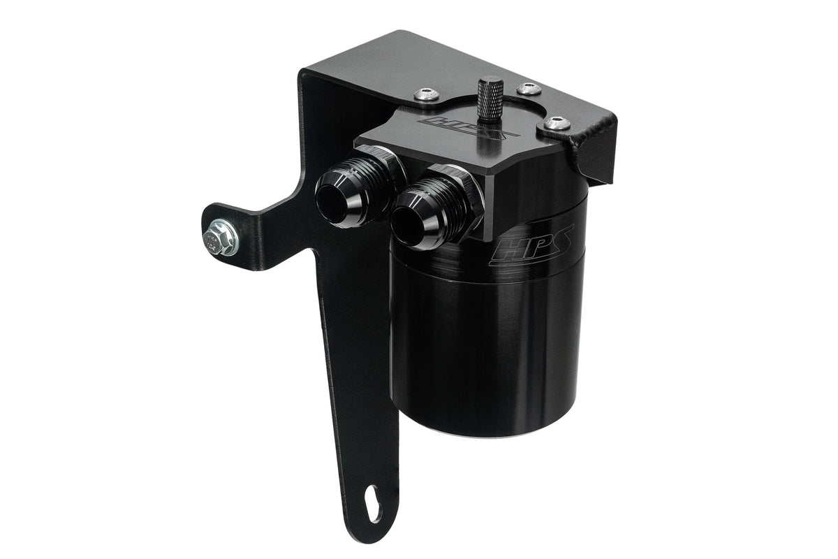 HPS Performance Aluminum Oil Catch Can Kit - 2022-2026 WRX