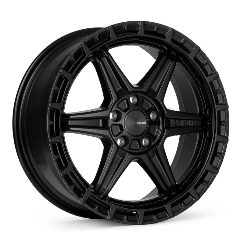 Enkei TRAIL-FINDER (OVL) 17x7.5 +35 5x100 Matte Black Wheel