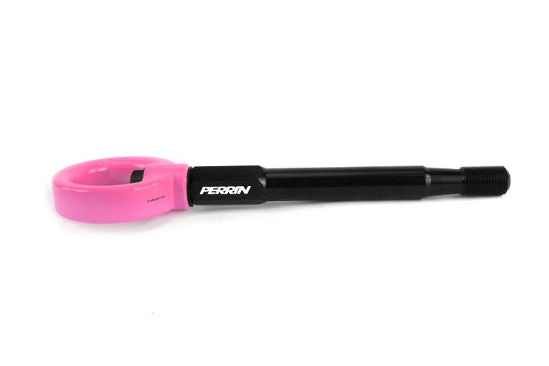 Perrin Front Tow Hook Kit - Front - Pink - 13-21 Forester, 18-21 Crosstrek, 17-23 Impreza,  2022+ WRX, 2022+ BRZ