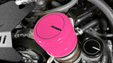 Perrin Oil Filter Cover - PINK - 2015-2021 WRX, 2022+ WRX 2013-2021 BRZ, 2022+ BRZ