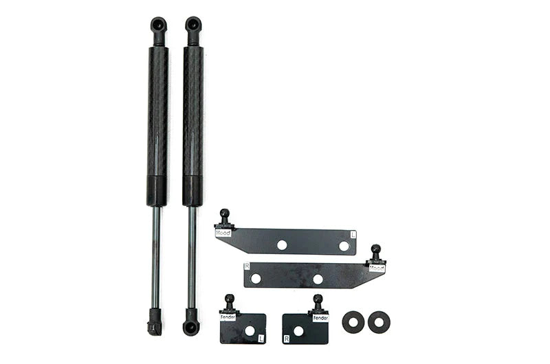 OLM Carbon Hood Struts 2022+ Subaru BRZ, Toyota GR86