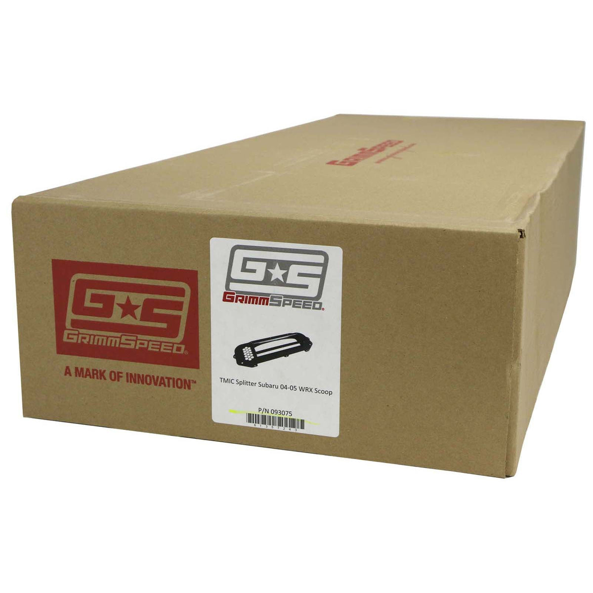 GrimmSpeed Top Mount Intercooler Splitter - 2004-2005 WRX with GrimmSpeed / OEM STI TMIC - 5