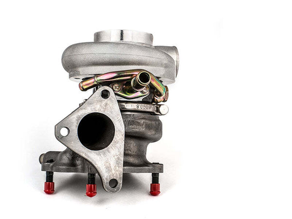 Forced Performance Green Turbocharger - 84mm inlet - External WG w/Oil Line - 04-21 STI, 02-07 WRX