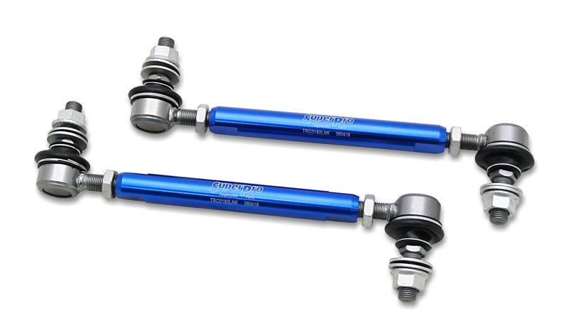 Super Pro Front Adjustable End Link Set (210-260mm, 12mm Studs) - 2013-2020, 2022-2025 BRZ