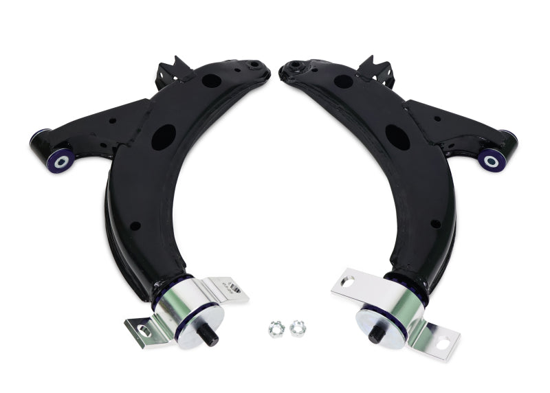 Super Pro OEM+ Front Lower Control Arm and Mount Set - 1993-2001 Impreza, 1990-2004 Legacy