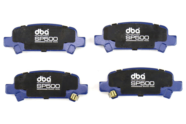 DBA SP500 Rear Brake Pads - 02-03 WRX, 05-09 LGT