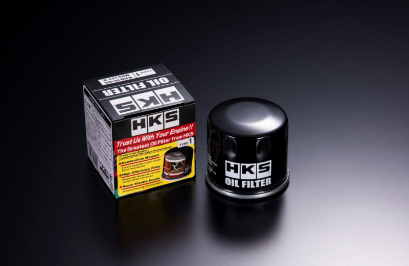 HKS Magnetic Engine Oil Filter Black (52009-AK005)