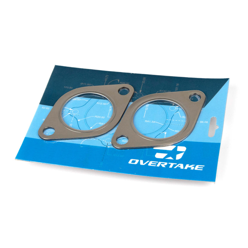 Overtake Exhaust Gasket Set - 2002-2014 WRX, 2004-2021 STI, 2005-2009 Legacy GT, 2004-2013 Forester XT