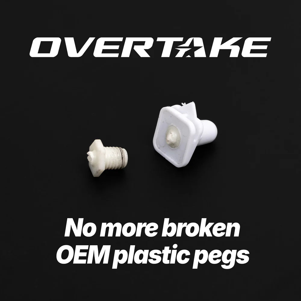 Overtake Stainless Steel Tail Light Pegs - 2022+ WRX
