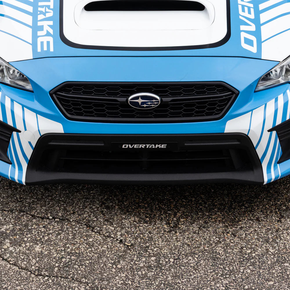 Overtake Front License Plate Delete - Subaru 2015-21 WRX/STI