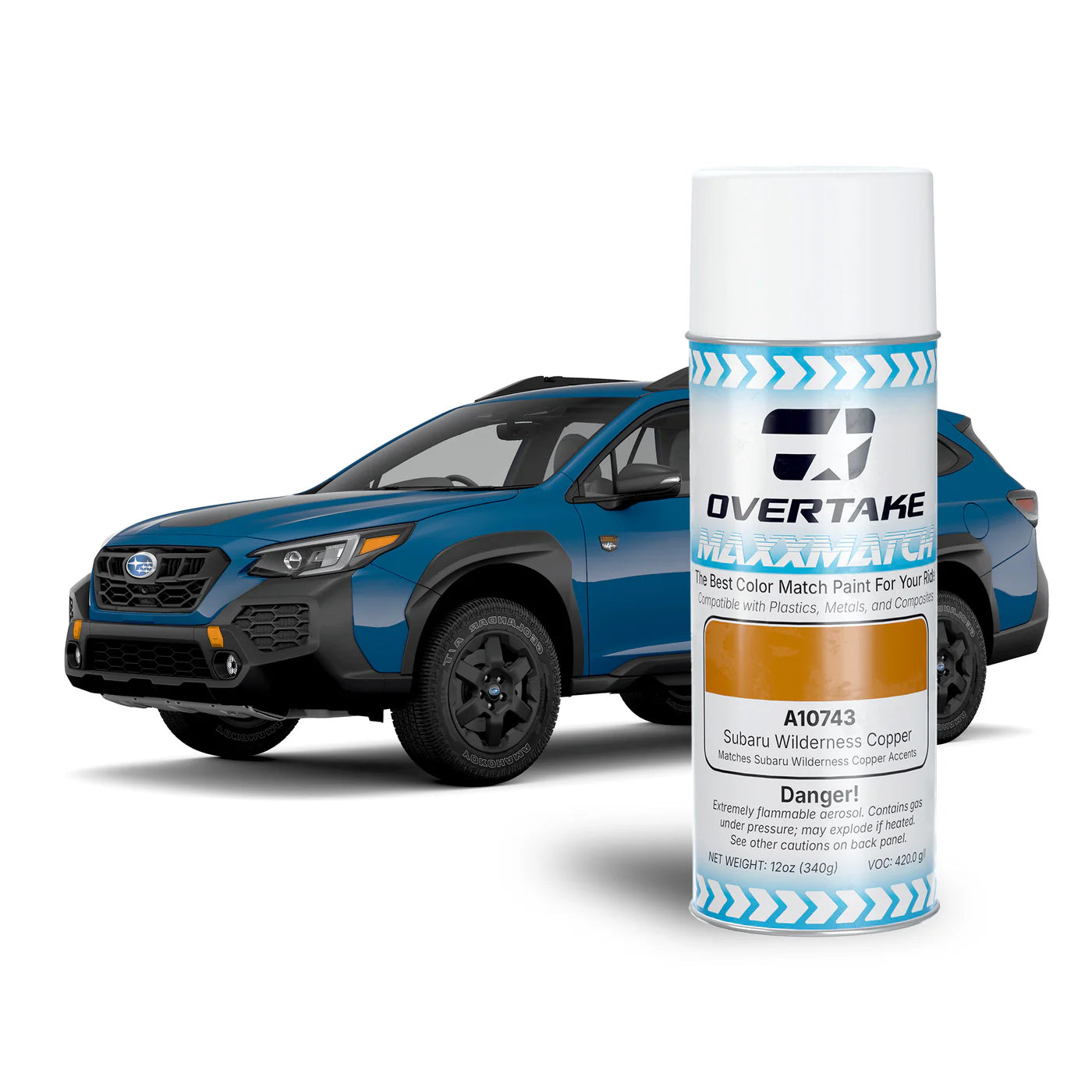 Overtake MaxxMatch Paint WIlderness Copper 12oz. Can