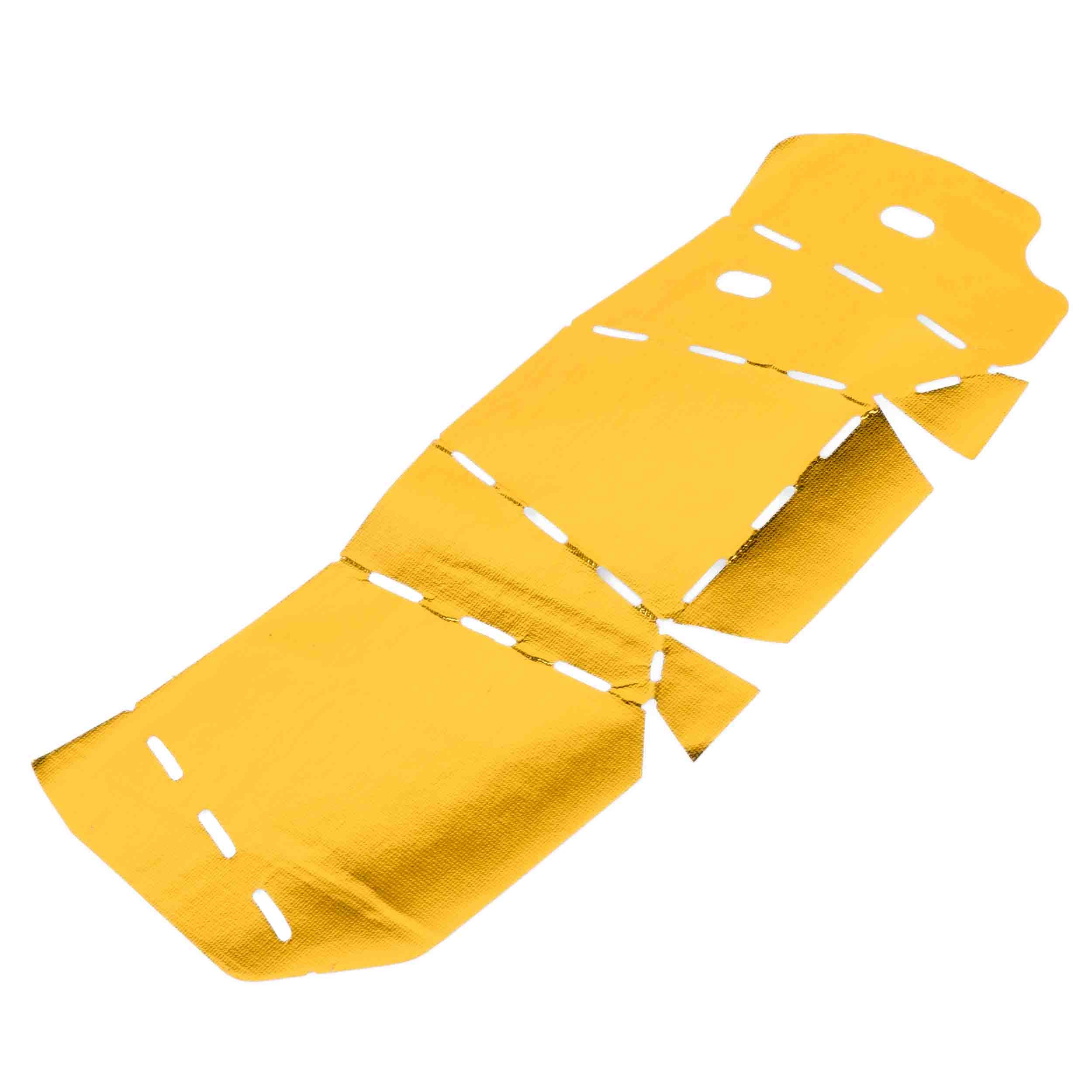 OVERTAKE Turbo Heatshield Reflective Gold Foil - 2002-2014 WRX, 2004-2021 STI, 2004-2013 Forester, 2005-2009 Legacy GT/Outback XT