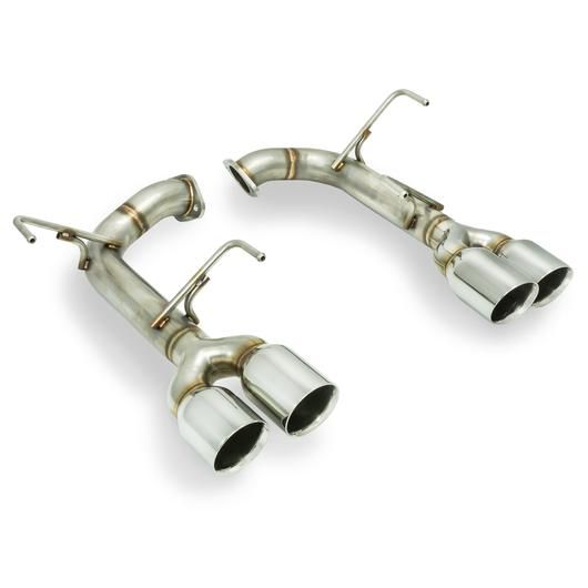 REMARK STAINLESS STEEL AXLE BACK EXHAUST - POLISHED DOUBLE WALL TIPS - 2015-2021 WRX, 2015-2021 STI